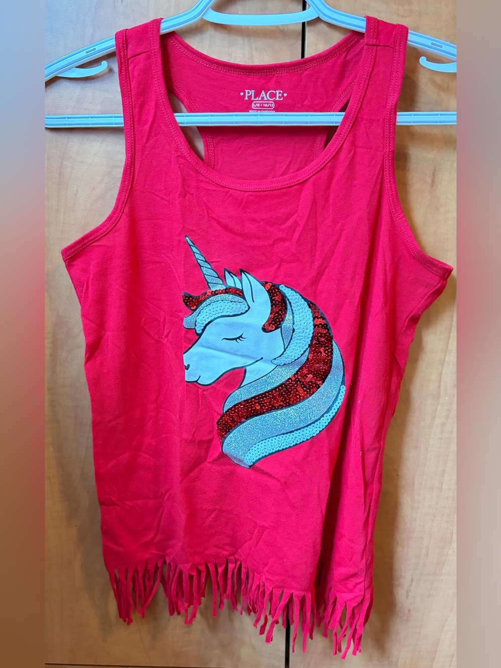 PLACE Bright Pink Logo Tee